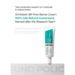 Dr.Melaxin BP Pore Barrier Cream, eine porenverengende Creme mit Bio-Kügelchen, 50 g