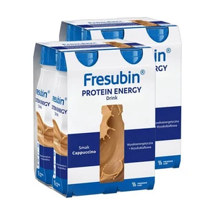 Set van 2x Fresubin Proteïne Energiedrank, vloeistof met cappuccinosmaak, 4 x 200 ml
