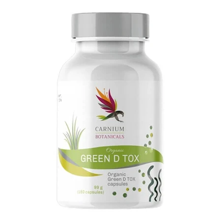 Carnium Botanicals Green D Tox, cápsulas, 180 uds.