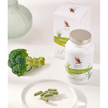 Carnium Botanicals Green D Tox, cápsulas, 180 uds.
