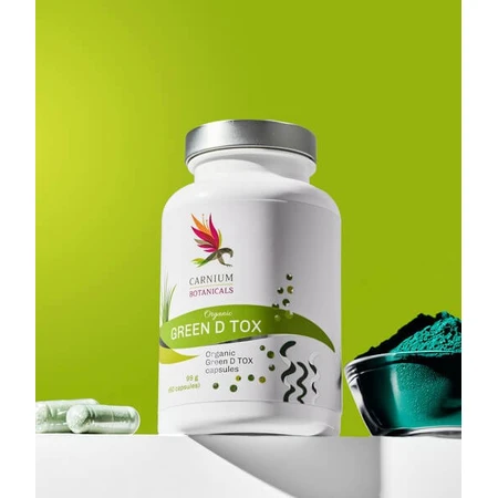 Carnium Botanicals Green D Tox, cápsulas, 180 uds.