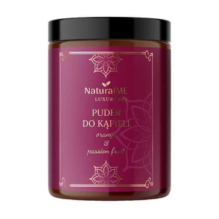 NaturalME Luxury SPA, bath powder ,orange &amp; passion fruit, 260 g