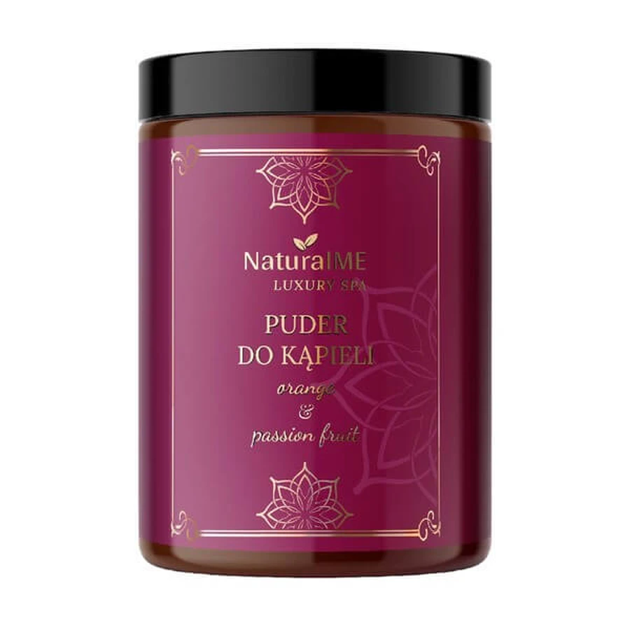 NaturalME Luxury SPA, bath powder ,orange &amp; passion fruit, 260 g