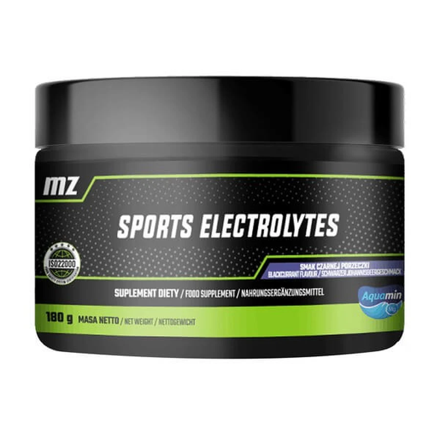 MZ Sports Elektrolyte, Pulver, Johannisbeergeschmack, 180 g
