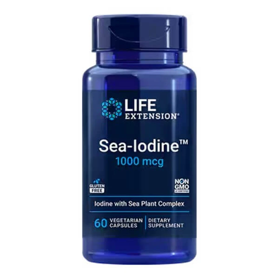 Life Extension Sea Iodine 1000 mcg, gélules, 60 pcs.