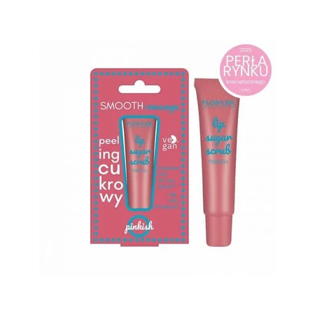 Flos-Lek Lip Care, suikerscrub voor lippen, rozig, 14 g