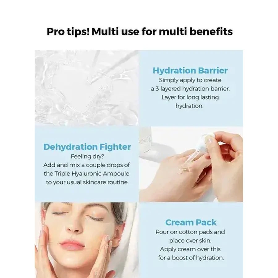 Cosrx Hydrium Triple Hyaluronic Moisture, suero facial, 40 ml