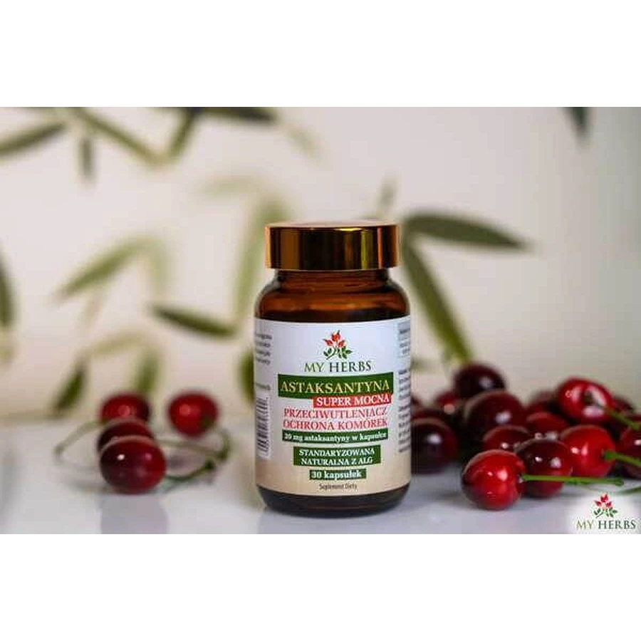 My Herbs Astaxanthin Super Strong, Kapseln, 30 Stk.