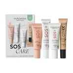 Madara SOS Care 4-Step Skin Routine, set de cosméticos calmantes, tono Light, 1 ud.