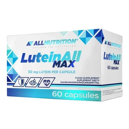 Set van 2x Allnutrition LuteinAll MAX, capsules, 60 stuks.