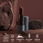 Madara Velvet Matte Cream Lipstick, matte lipstick met een satijnen finish, Donker Nude, 3.8 g
