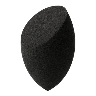 Ilu Makeup sponge, olive cut, black, 1 pc.