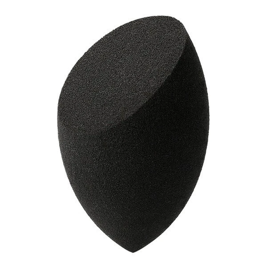 Ilu Makeup sponge, olive cut, black, 1 pc.