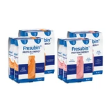 MIX set, Fresubin Protein Energy Drink, 2 x strawberry flavor, 4 x 200 ml + 2 x tropical fruit flavor, 4 x 200 ml