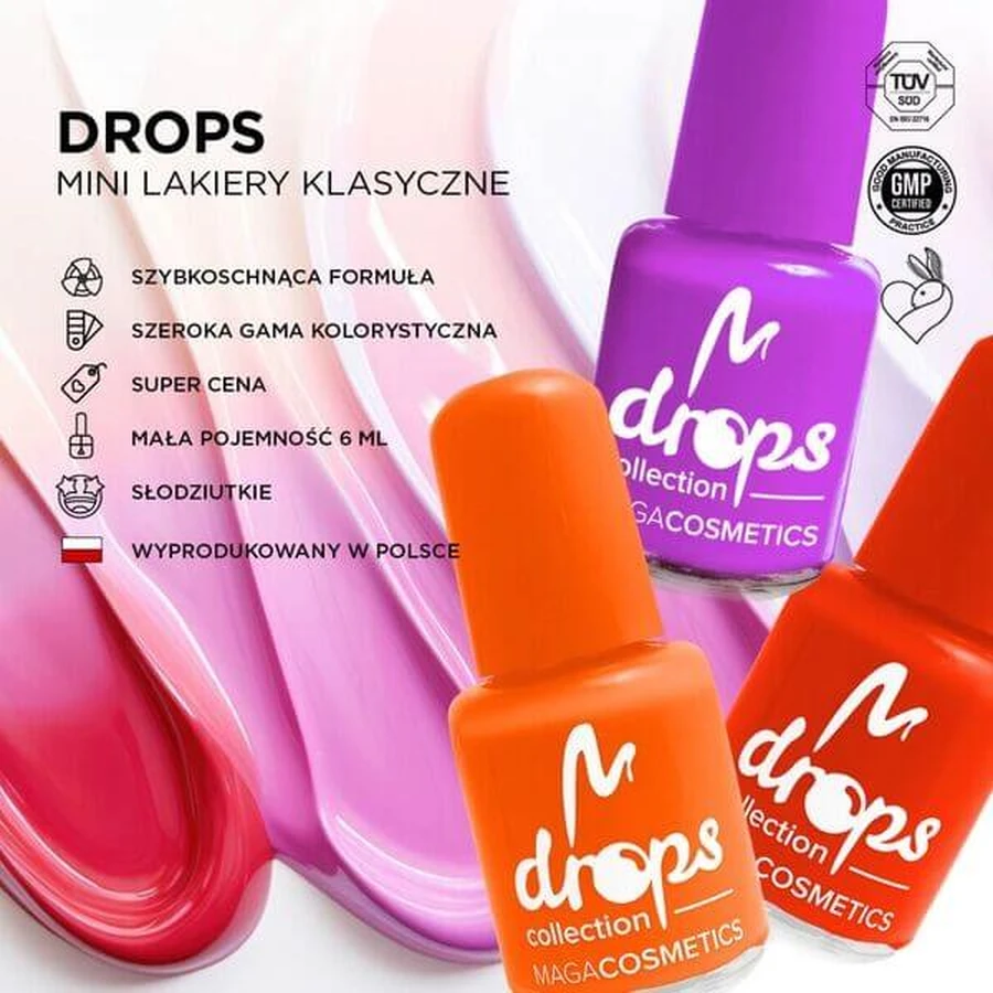 Maga Cosmetics, Teen Drops Tik Tok Star V.02, nail polish set, 6 x 6 ml