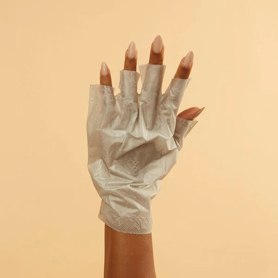 Voesh, Collagen Gloves, collagen hand and cuticle mask, gloves, 3 pairs