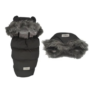 Babymatex, Venus saco de dormir + manguito, negro, 1 ud.