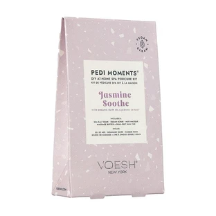Voesh, 4-stappen pedicurekit, jasmijn kalmeert, 1 stuk.