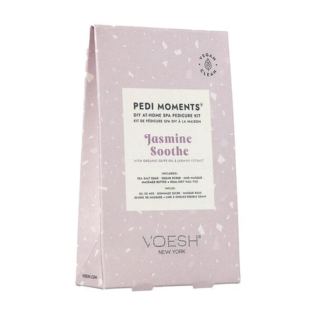 Voesh, 4-step pedicure kit, jasmine soothe, 1 piece.