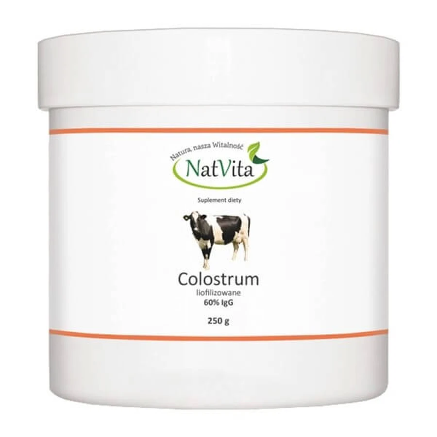 NatVita Colostrum gevriesdroogd 60% IgG, poeder, 250 g