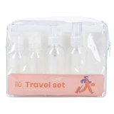 Ilu, set cosmeticaverpakkingen voor op reis, 5 stuks.