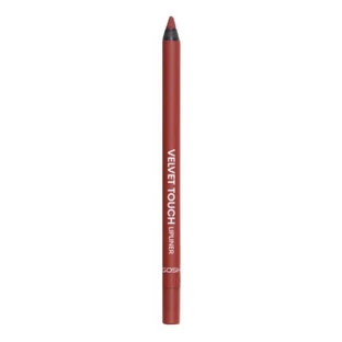 Gosh Velvet Touch Lip Liner, perfilador de labios resistente al agua, 016 The Red, 1,2 g