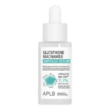 APLB Glutathione Niacinamide Ampoule, brightening facial serum with glutathione and niacinamide, 40 ml