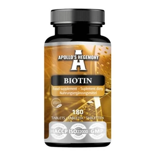 Apollo's Hegemony Biotin, tablets, 180 pcs.