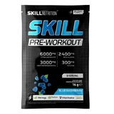 Skill Nutrition Pre-Workout, Pulver, blauer Himbeergeschmack, 16 g