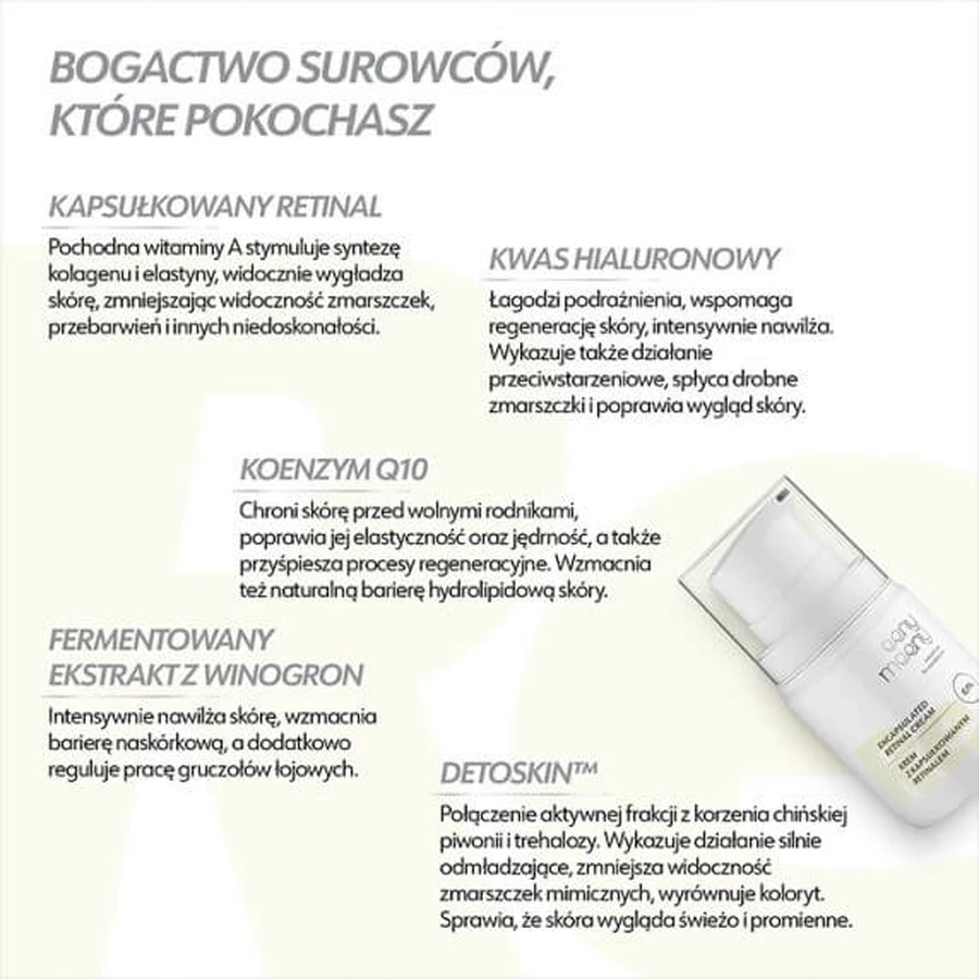 Eeny Meeny, 0.1% encapsulated retinal cream, 50 ml