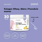 Osavi Collageen Haar, Huid en Nagels, poeder, ananassmaak, 150 g