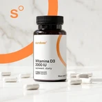 Sundose Vitamin D3 2000 IU, hard capsules, 120 pcs.