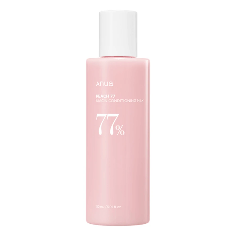 Anua Peach 77% Niacin Conditioning Milk, lait pour le visage, 150 ml