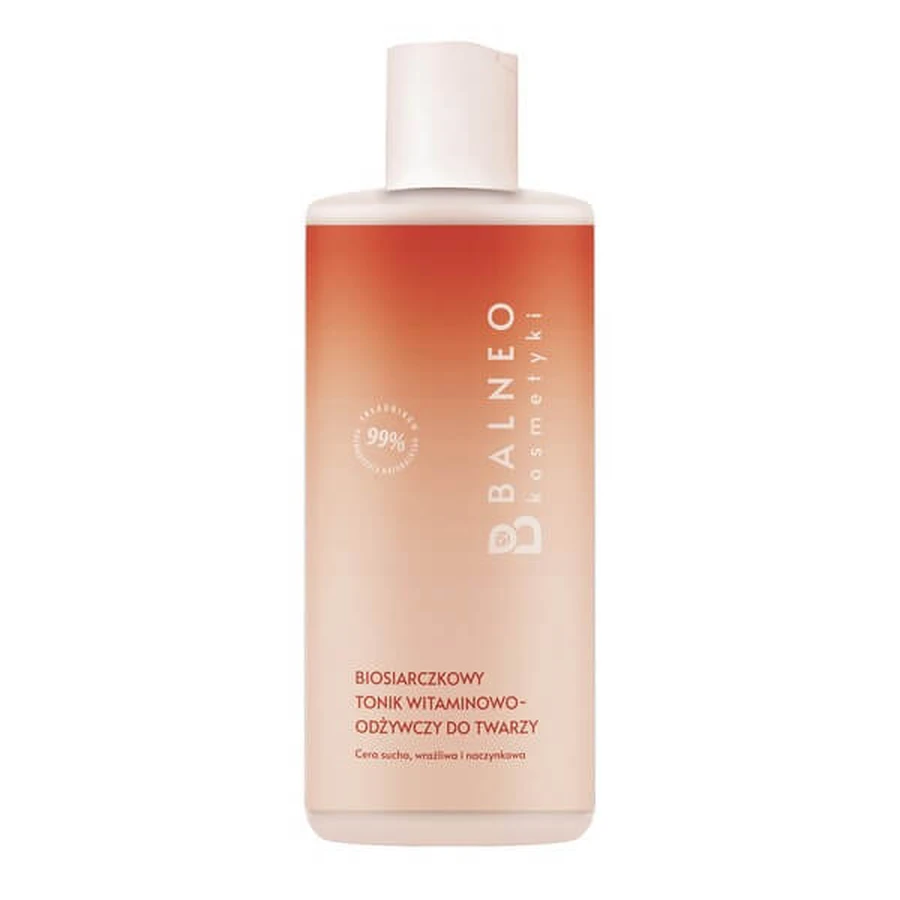 Balneocosmetics, biosulfide vitamine voedende gezichtstonic, 300 ml