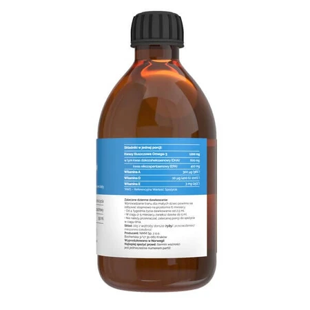 Vitalers Norwegian Tranium for children unscented, liquid, 250 ml