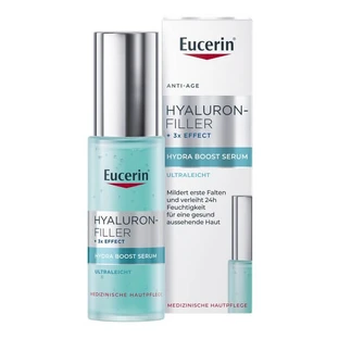 Eucerin Hyaluron-Filler +3x Effect Hydra Boost Serum, ultra-lightweight 24-hour intensive hydration booster, 30 ml