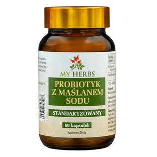 My Herbs Probiotic cu butirat de sodiu, capsule, 60 buc.