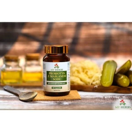 My Herbs Probiotic cu butirat de sodiu, capsule, 60 buc.