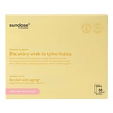 Sundose Everyday For Skin Anti-Aging Hyaluronsäure und Vitamin C, Pulverbeutel, Himbeer- und Zitronengeschmack, 30 Stück.
