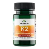 Swanson Vitamine K2 + Nattokinase, capsules, 30 st.