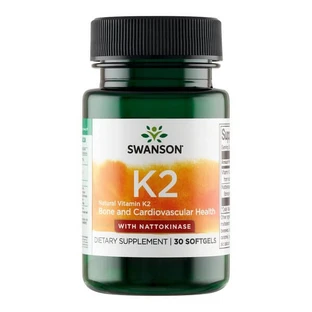 Swanson Vitamin K2 + Nattokinase, capsules, 30 pcs.