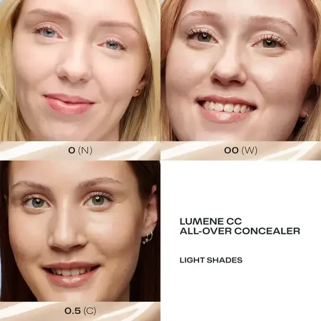 Lumene CC All-Over Concealer, concealer, 0.5 Light, 8.5 ml