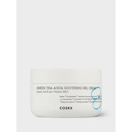 Cosrx Hydrium Green Tea Aqua Gel Crema Calmante, gel-crema facial hidratante-refrigerante, 50 ml