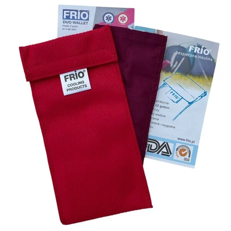 Frio, Doppeltasche für 2 Pens oder 1 EpiPEN, rot, 1 Stk.