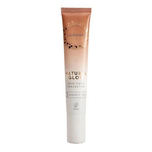 Lumene Natural Glow Skin Tone Perfector, 2 Perfect Tan, iluminador ligero en gel y crema, 20 ml.