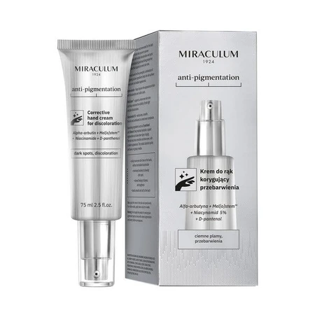Miraculum Anti-Pigmentation, crème pour les mains pour corriger les décolorations, 75 ml