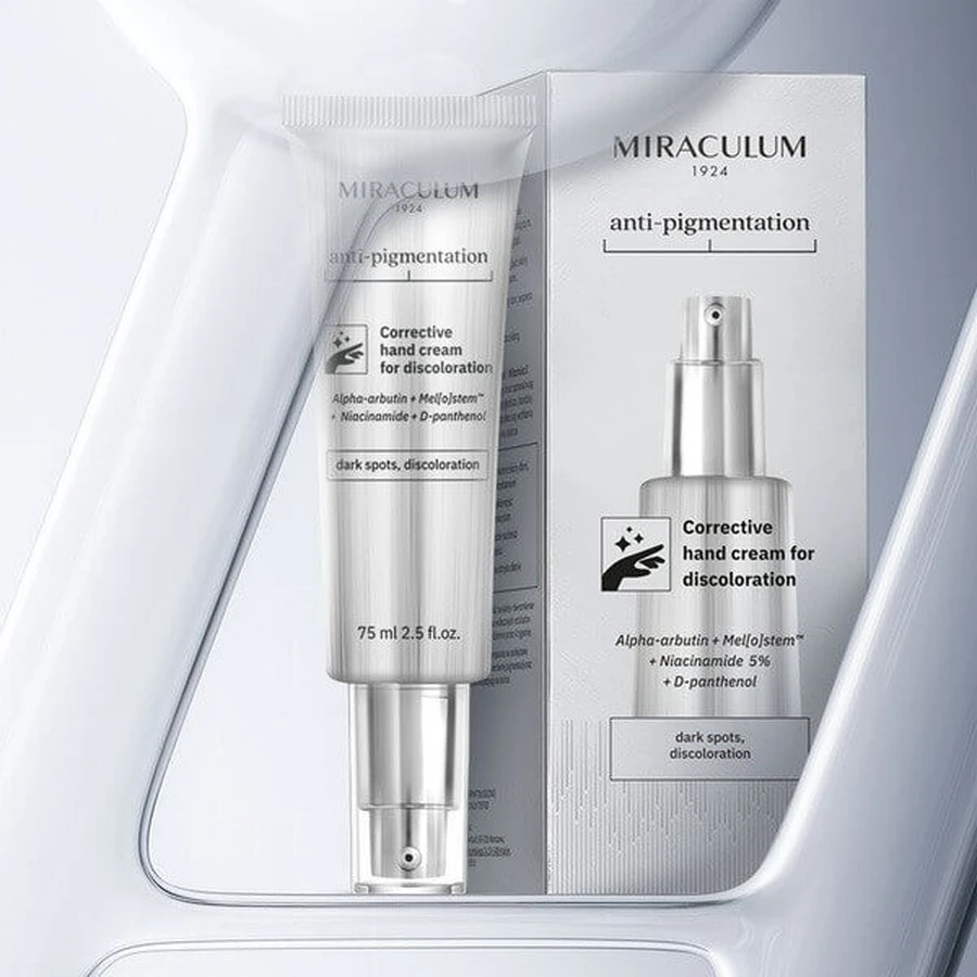 Miraculum Anti-Pigmentation, crème pour les mains pour corriger les décolorations, 75 ml