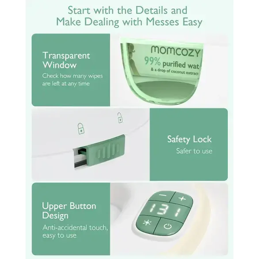 Momcozy Baby Wipes Warmer, 1 pc.