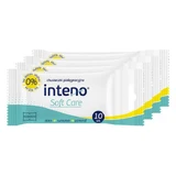 4er-Set INTENO Soft Care, Pflegetücher, 10 Stück.