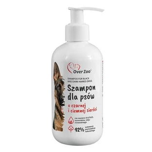Over Zoo, shampoo voor honden met zwart en donker haar, 250 ml